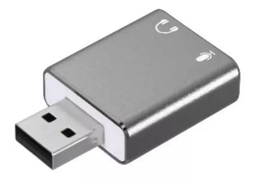 Convertidor USB a Audio BROBOTIX, USB, Negro 856601