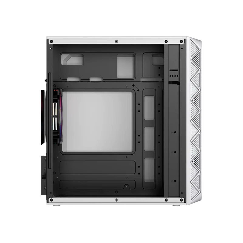 GABINETE ACTECK DOOM PRO GI730M MINI TORRE MICRO ATX BLANCO
