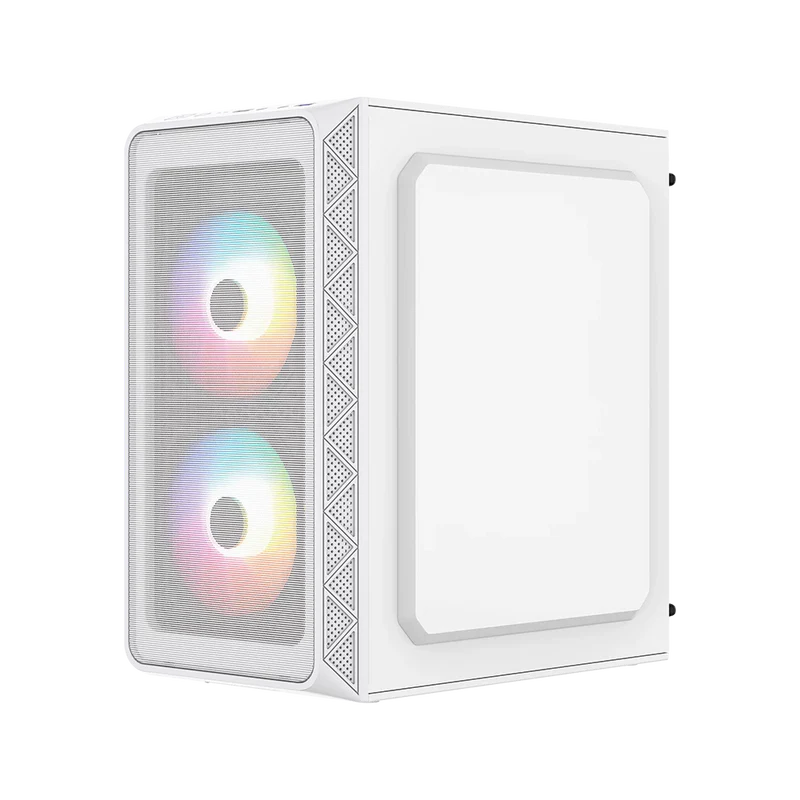 GABINETE ACTECK DOOM PRO GI730M MINI TORRE MICRO ATX BLANCO
