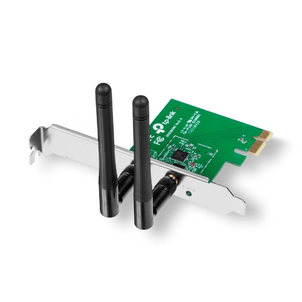 Tarjeta de Red PCI Express TP-LINK TL-wn881nd, Verde, 300 Mbit/s, 2 Antenas
